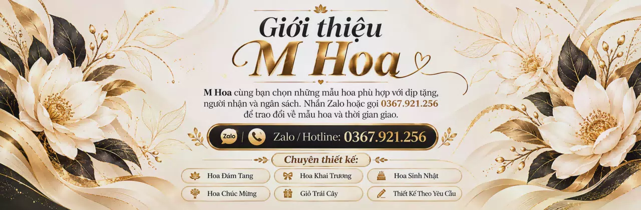Ảnh bìa Shop hoa tươi Phường Thanh Thuỷ Huế - Thêm sắc hoa cho ngày vui
